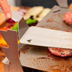 Volteador De Barbacoa Fennek Plata -Cocinas y barbacoas Ventas 609059 4462879