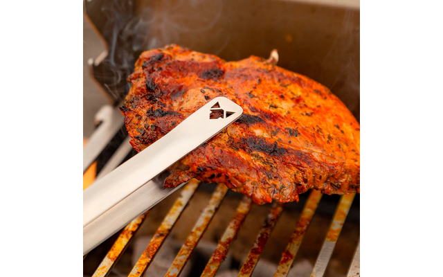 Pinzas Para Parrilla Fennek Pequeñas 32 Cm Plata 5 Pinzas Para Parrilla Fennek Pequeñas 32 Cm Plata - Imagen 3