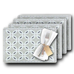 Westmark Arabesque Placemats 4 Piezas 43,5 X 28,5 Cm Verde