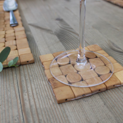 Posavasos De Bambú Westmark Mosaico 4 Piezas 10 X 10 Cm