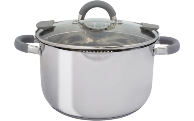 Eurotrail Gerona Olla De Acero Inoxidable Con Tapa 1,5 Litros 3 Eurotrail Gerona Olla De Acero Inoxidable Con Tapa 1,5 Litros