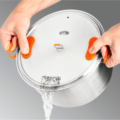 GSI Glacier Stainless Steel Base Camper Cook Set 6 Piece Large -Cocinas y barbacoas Ventas 648939 4582089