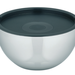 Elo Basic Cuenco De Doble Pared Plata Negro 17 Cm