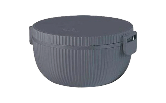 Bioloco Plant Deluxe Bowl - Bol Gris Oscuro 4 Bioloco Plant Deluxe Bowl - Bol Gris Oscuro - Imagen 2