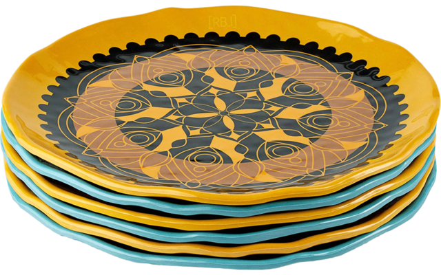 Rebel Outdoor Plato De Postre Para Exteriores Rebel 22 Cm Marrón 6 Rebel Outdoor Plato De Postre Para Exteriores Rebel 22 Cm Marrón - Imagen 4