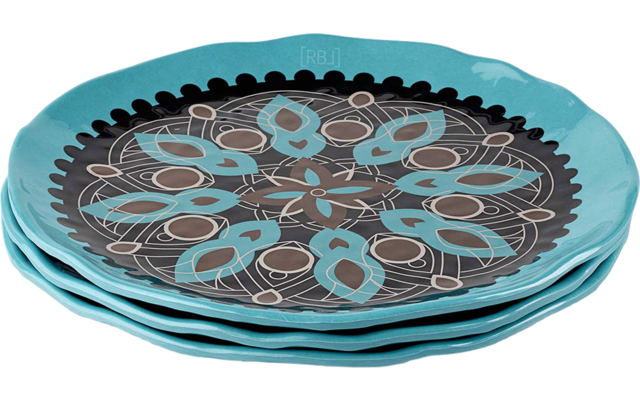 Rebel Outdoor Plato De Postre Para Exteriores Rebel 22 Cm Marrón 4 Rebel Outdoor Plato De Postre Para Exteriores Rebel 22 Cm Marrón - Imagen 2