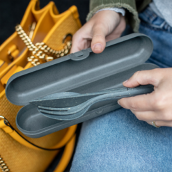 Estuche Para Cubiertos Koziol KLIKK ETUI Nature Desert Sand -Cocinas y barbacoas Ventas 674139 4594866 3