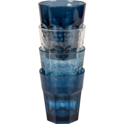 Bo-Camp Tink Glass Mix&Match 4pcs 200 Ml Azul