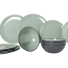 Vajilla Gimex Vivid Verde 12 Pzas. 1 Vajilla Gimex Vivid Verde 12 Pzas. -Cocinas y barbacoas Ventas 692672 4705340