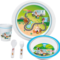 Brunner Hora De Viajar 3+ Vajilla Infantil