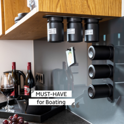 Vasos Magnéticos Silwy Delicatessen WHITE & CLASSY (192 Ml) Juego De 3 Incl. Barra De Metal -Cocinas y barbacoas Ventas 706742 4793213 1