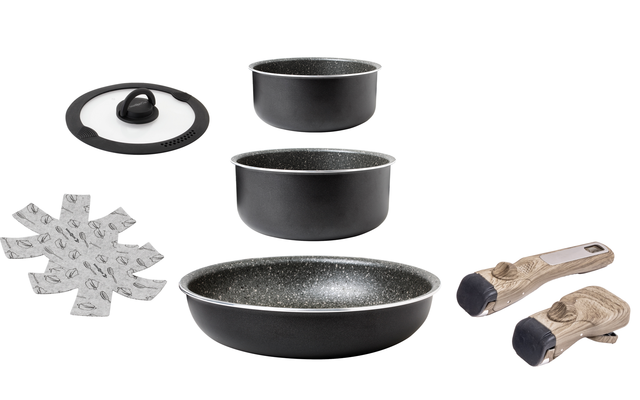 Juego De Cacerolas Brunner Pirate Spacemaster Ø 26 Cm 3 Juego De Cacerolas Brunner Pirate Spacemaster Ø 26 Cm