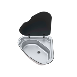 Thetford Serie 33 Fregadero Triangular 480 X 480 Mm Derecha