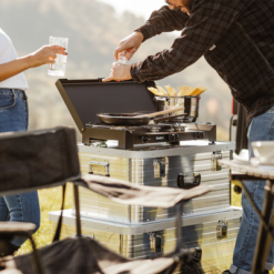 Estufa De Camping Enders Dalgety 3 Negra -Cocinas y barbacoas Ventas 711146 4817483