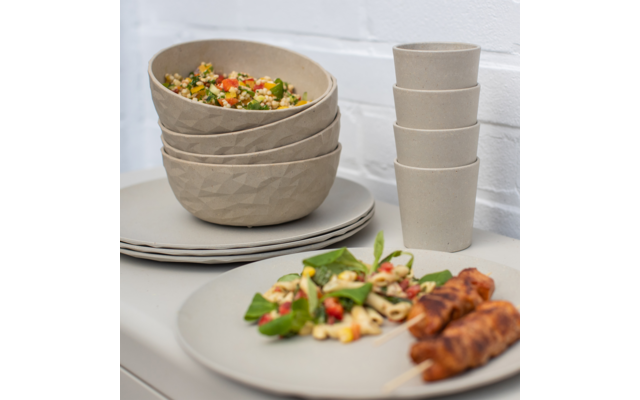 Plato Koziol Club Plano 260 Mm Nature Gris Ceniza 3 Plato Koziol Club Plano 260 Mm Nature Gris Ceniza