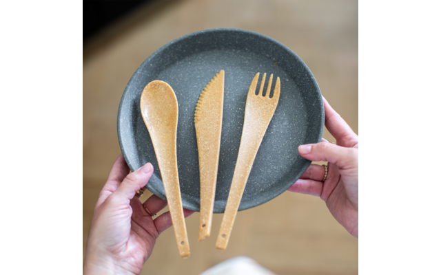 Koziol Rio Cubiertos 3 Piezas Madera Natural 4 Koziol Rio Cubiertos 3 Piezas Madera Natural - Imagen 2