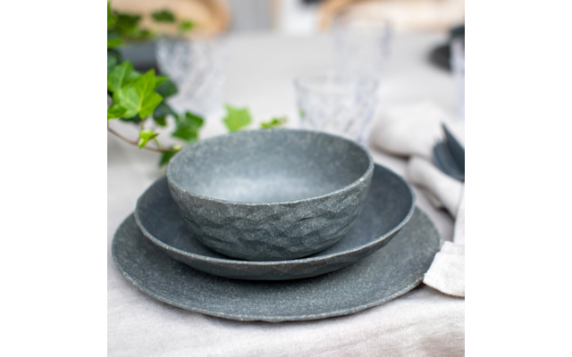 Plato Koziol Club Plano 260 Mm Nature Gris Ceniza 7 Plato Koziol Club Plano 260 Mm Nature Gris Ceniza - Imagen 5