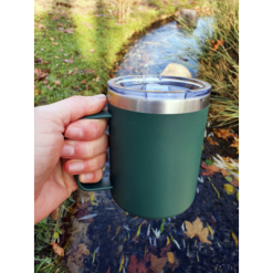 Origin Outdoors Taza Aislante De Acero Inoxidable Color 0,35 Litros Verde Oscuro -Cocinas y barbacoas Ventas 746045 5037071