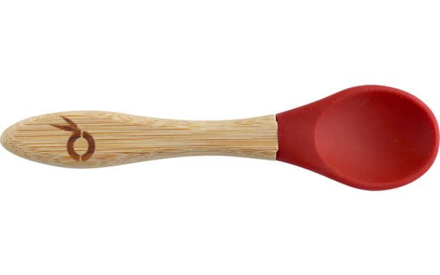 Pandoo Juego De Cucharas De Bambú Y Silicona Para Niños 5 Piezas 5 Pandoo Juego De Cucharas De Bambú Y Silicona Para Niños 5 Piezas - Imagen 3