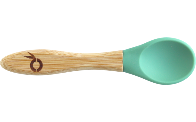 Pandoo Juego De Cucharas De Bambú Y Silicona Para Niños 5 Piezas 6 Pandoo Juego De Cucharas De Bambú Y Silicona Para Niños 5 Piezas - Imagen 4