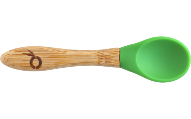 Pandoo Juego De Cucharas De Bambú Y Silicona Para Niños 5 Piezas 7 Pandoo Juego De Cucharas De Bambú Y Silicona Para Niños 5 Piezas - Imagen 5