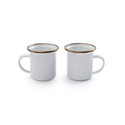 Tazas Espresso Barebones 2 Piezas Carbón Vegetal
