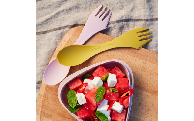 Light My Fire LightMyFire Spork Cubiertos Bioplásticos Grandes Dustypink 4 Light My Fire LightMyFire Spork Cubiertos Bioplásticos Grandes Dustypink - Imagen 2